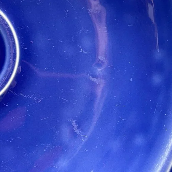 GUC S/2 Dansk Soup/Pasta Bowls, Stoneware, "Craftmark Denim", Leaf, 9 1/2" D - Picture 14 of 14